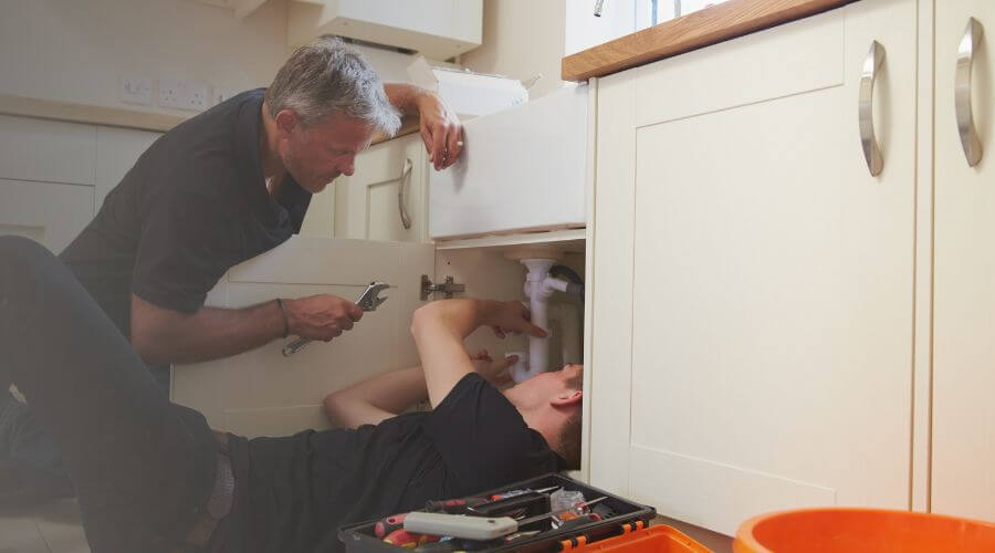 Local tankless water heater installation in Bend, TX